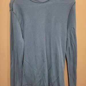 Old Navy Blue Crewneck Sweater Soft Knit Casual